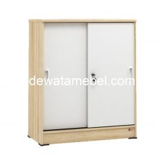 Multipurpose Cabinet - Activ Galant SL 80 / Sonoma Oak - White